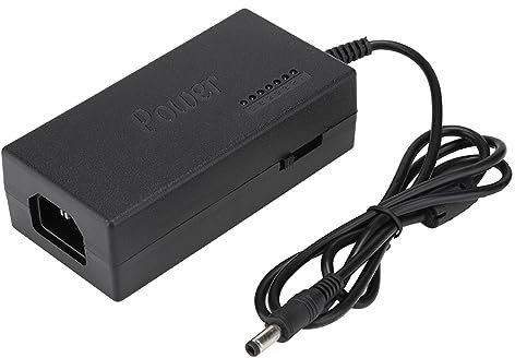 ASHATA Adaptador de Corriente,96W DC 12V ~ 24V Salida portátil Universal 8-Pump Adaptador de Fuente de alimentación 100-240V Regulado Multivoltaje Conmutación de reemplazo Adaptador(EU)