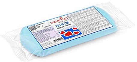Saracino Fondant Top Baby Blau Zum Eindecken 500 g Made In Italy
