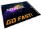 Tapis Go Kart garage et paddock Sous-kart Mat.en moquette : no fear, go fast! 200 x 160 cm
