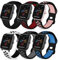 Kompatibel mit Amazfit GTR Mini Armband, 20mm Atmungsaktiv Silikon Doppelloch Band für Amazfit Active, Amazfit GTS 2, GTS 2 Mini, GTS 4, GTS 4 Mini, Amazfit Bip, Bip U, Bip U Pro, Bip 3, Bip 3 Pro