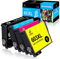 LeciRoba 603xl druckerpatronen Ersatz für epson 603xl Multipack und epson druckerpatronen 603 für Epson XP 2100 XP 2150 XP 3100 XP 3150 XP 4100 XP 4150 Workforce WF 2810 WF2820 WF 2840 WF 2870 (4PK)