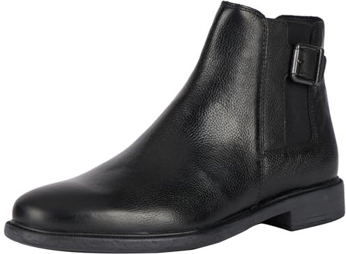 Geox U Terence, Caviglia barca Uomo, Nero B00046, 41 EU