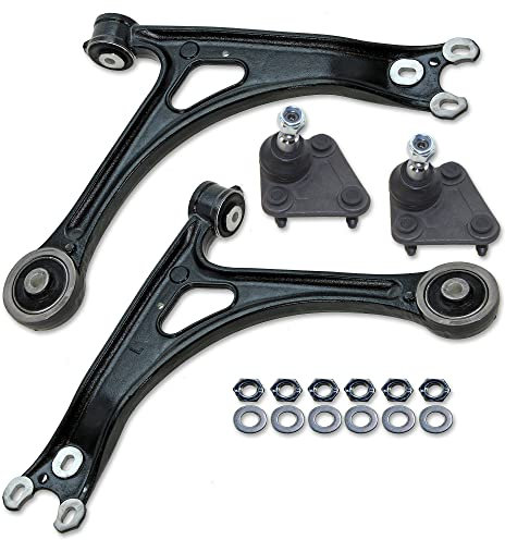 ATEC Germany 2x Querlenker Vorderachse unten links & rechts mit Traggelenk Kompatibel mit A udi A3 (8L1), TT (8N3), TT Roadster (8N9), SEAT LEON (1M1), VW GOLF 4 (1J1), NEW BEETLE (9C1, 1C1)