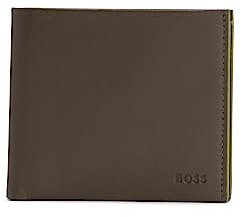 BOSS Argon_4CC_Coin Herren Wallet, Open Green361