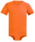 Landofgenie Combinaison Manches Courtes Homme Press Botton Crotch Shirt Pyjama Combinaison Leotard Top Combinaison Orange XL