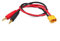 JZK XT 90 Ladekabel, XT90 Anschlussstecker mit 12AWG Kabel 30cm, Batterieladekabel Adapterkabel, XT90 Ladekabel mit Bananensteckern 4mm, Batterieanschlusskabel für RC Power