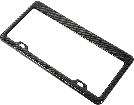 Kennzeichenhalter aus Kohlefaser für C-Klasse W205 W206 W203 W204