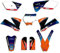 ENARUI Dekor Aufkleber Decals Graphics Kompatibel mit KTM SX 85 SX85 2003 2004 2005