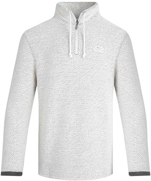 Weird Fish Cruiser 1/4 Zip Macaroni Sweatshirt. (Jumper/Sweater/Fleece)