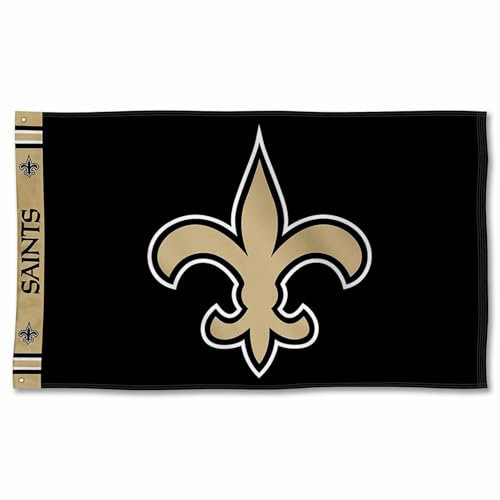 WinCraft New Orleans Saints bedruckte Flagge, 90 x 150 cm