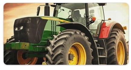 Schreibtischunterlage, Traktor-Motiv, Mehrzweck-Matte, Schreibtisch, Arbeit, Schreibtischmatte, langlebige Schreibtischunterlage, Heimbüro, tragbare Schreibtischunterlage