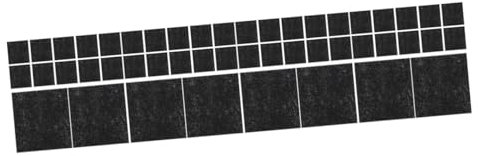 Toddmomy 72pièces Activate Pads De Remplacement pour Litières De Chat Et Poubelles Filtre Désodorisant pour Et Sain