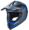 Kinder Crosshelm Shadow of Blue AHP schwarz blau – Motorradhelm für Kinder, ABS-Schale, robuster Kinderhelm für Downhill, Quad und Motocross (XL)