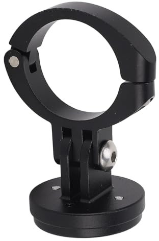 equlup Fahrrad-Rücklicht-Halterung, Fahrrad-Sattelstützen-Montageschiene, LED-Lampenständer, Rücklicht, Sattelstütze, Halter, Gepäckträger, Fahrradzubehör