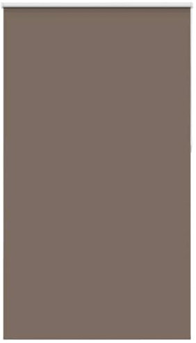 vidaXL Estor Enrollable Opaco Color Café 125x230cm Tela Ancho 121,6cm, Estor día y Noche, Estor de Cocina, Estor Opaco Enrollable, Estor Opaco