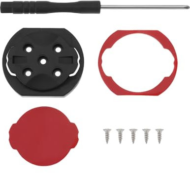Create idea 1PC Bike Computer Mount Adapter Compatible with Garmin Edge Series Bike Computer Compatible with Garmin Broken Mounting Tabs 3.3x2.8cm