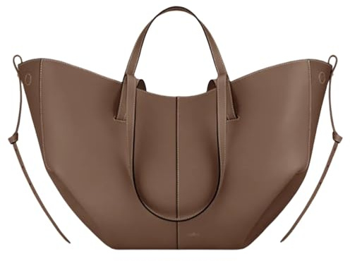 Große Tragetasche for Damen, modische Vintage-Umhängetasche, schicke Lederhandtasche, Hobo-Geldbörse.
