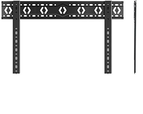 Universal TV Mount Wall Mounted TV Bracket Ultra Slim TV Stand for Living Room Compatible with 43 85 inch LCD Screens Adjustable TV Holder for Home Entertainment