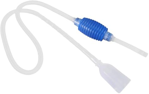 WUYJI Strumenti per cambio acqua acquario Aspirapolvere per acquari monoblocco, set pompa per la pulizia dell'acquario, potente sifone per uno svuotamento completo