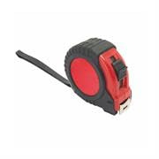 Flessometro Stopmaster 3 Metri Personalizzabile Omologato Con Blocco Nastro In Metallo Rivestimento In Gomma Clip E Maniglia Gadget (Rosso)