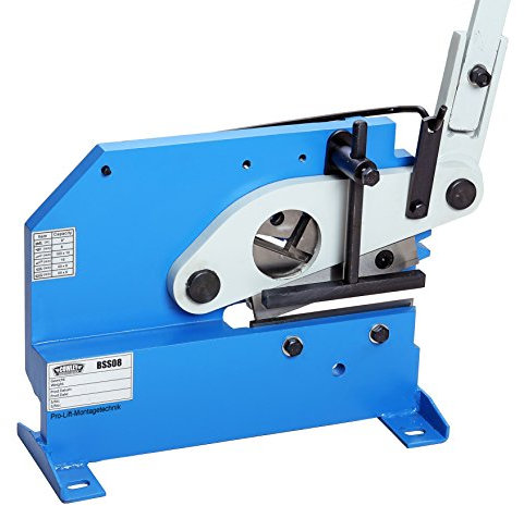 Pro-Lift-Montagetechnik Handhebelschere, Schlagschere, Profilstahlschere, Schneide: 200mm, BSS08J, 02129