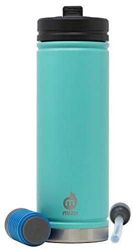 Mizu Unisex – Erwachsene 360 V7 KIT Trinkflasche, Spearmint, One Size