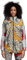 Coupe-Vent Femme Adidas x Farm,Multicolore,34