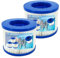 Denkmsd Cartuccia filtrante di Ricambio per Spa, Filtro Piscina per Spa, per Clever Spa, per Aquaparx, per Aqua Spa, per Costway, per Tutte Le Stagioni, per Goplus (2 Pezzi)