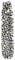Hodge and Hodge Extra Long Hot Water Bottle Faux Fur Cover Pom Poms 72cm (Snow Leopard)