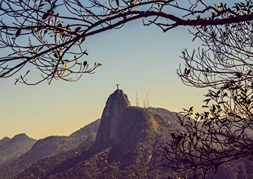 HANSEPUZZLE 107944 - Rio de Janeiro Puzzle 130 Teile | Reisen Puzzle mit hochwertiger Puzzle Aufbewahrung: Kartonbox und wiederverschließbarem Beutel | Puzzle-Maße: 28,7 x 20 cm