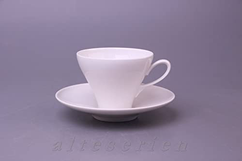 Generisch Kaffeetasse mit Untere KPM Berlin Krokus weiß