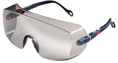 3M Überbrille Serie 2800, Antikratz-Beschichtung, graue Scheibe | 1 pro Packung