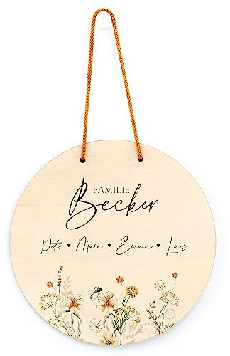 Personalisiertes Kinder Türschild/Wandschild mit Namen für Kinderzimmer - verschiedene Größen