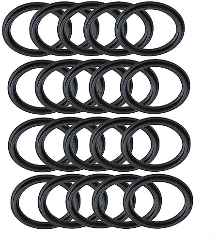 EpheyFIF 20 Stück Dichtung für das Taucherventil für Intex 10745 für P6029 Ersatzteil für Schwimmbad Step Gummi Unterlegscheibe O-Oring Set
