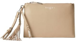 Gaelle Paris Borsa clutch con logo GBADP4585 beige