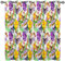 ANHOPE Tropisch Blatt Blume Schädel Vorhänge mit Ösen Blickdichte Gardinen Thermo Vorhang Blackout Curtain Schlafzimmer Wohnzimmer Weich Verdunklungsvorhänge 2er Set H 137 x B 117 cm