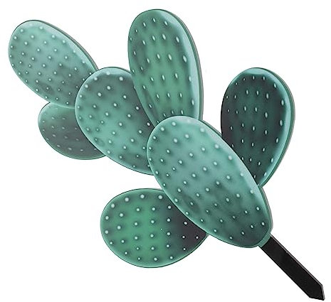 VILLFUL Elegantes Estacas De Cactus para Jardín Adornos Decorativos para Exteriores