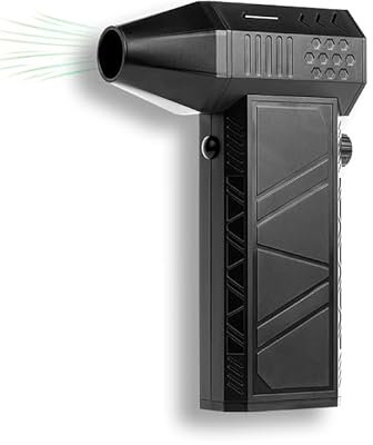 Electric Air Duster 150000RPM High-Speed Hair Dryer for Cleaning Keyboard and PC etc., Rechargeable Cordless Eco Alternative to Compressed Air Can, Suitable for Home and Outdoor Car Dryer