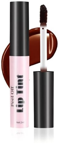 Lip Stain Peel Off - Lip Tint Lip Stain Long Lasting - Lip Tattoo Peel Off -Transfer Proof, Matte Finish, Waterproof Formula, Lip Makeup For Women