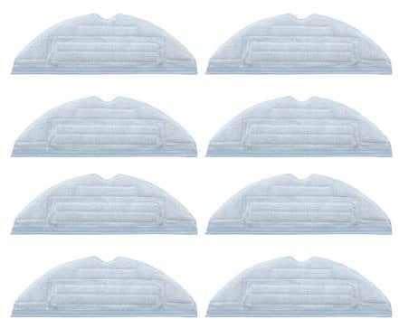 RRSQ Vacuum attachment Mop Compatible With Xiaomi Roborock Accessories S7 Largest T7S S7 S7MAX S7MAXV S70 S75, Roborock S7 Mop Pad Parts(8PCS)