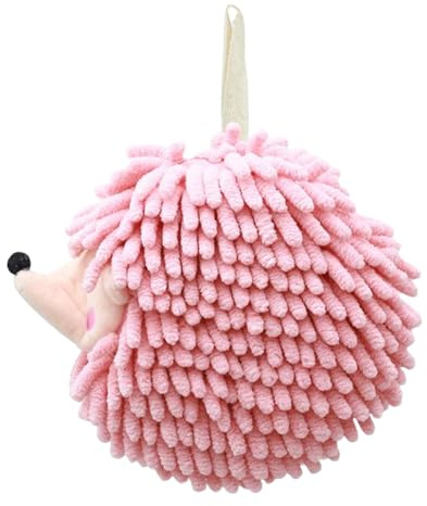 Asciugamano - Asciugamano Microfibra | Asciugamani | Asciugamani Da Bagno A Forma Di Palla Pelosa | Salviette In Ciniglia A Forma Di Riccio con Anello, Gadget Da Cucina Assorbenti Decorativi P
