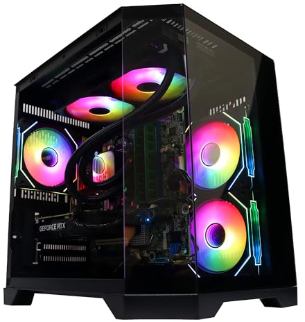 Liquid Cooled Gaming PC – Intel Core i9-14900KF | RTX 5090 32GB | 64GB RAM | 2TB NVMe SSD | ARGB Lighting | Windows 11 | WiFi (Ryzen 7 9800X3D, RTX 5090)