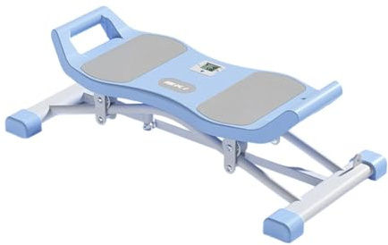 MotiveTech Sliding Stepper Tragbares Fitnessgerät Cardiogerät Gleitsimulator Stahl Und PP Muskelgerät Geeignet für Training, Blau