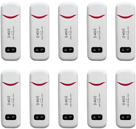 ISTOVO 10 x 4G LTE Wireless USB Dongle Mobile Hotspot 150Mbps Modem Stick SIM-Karte Mobile Breitband Mini 4G Router