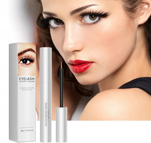 Schwarzes Wimpernserum Zur Verlängerung Und Verdichtung – Natürlicher Schwung, Wischfest Sanfte Formel For Vollere, Gesündere Wimpern