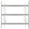 GAH-ALBERTS 563615 Griglia per finestre, Acciaio, 450 x 500-650 mm