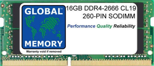 16GB DDR4 2666MHz PC4-21300 260-PIN SODIMM Memoria RAM para Mac Mini (2018)