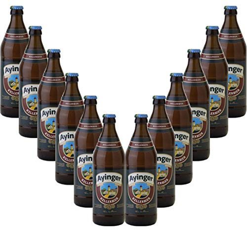 Ayinger Kellerbier 500ml bottles (12)