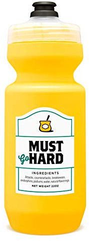 SPURCYCLE - Must [GO] Harte Wasserflasche|623.7 g Puristische Wasserflasche mit MoFlo Cap, widersteht Flecken & schmeckt besser.Flexible FahrradflascheVergessen Sie nicht zu hydratisieren.