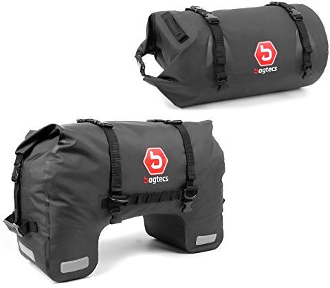 Hecktasche SX45 + Gepäckrolle RB30 für Suzuki GSX-S 750 75L
